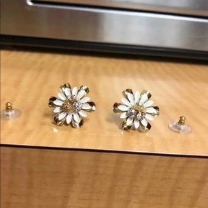$78 New Kate Spade Vibrant Life White Multi Stud Earring